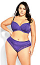 Smooth & Chic T-Shirt Bra - purple spot