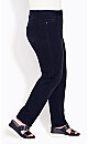 Plus Size Butter Denim Straight Jean Black - Average