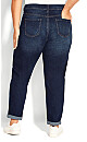 Plus Size Girlfriend Rip Jean Dark Wash - average