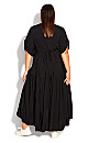 Plus Size Val Dress - black