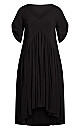 Plus Size Val Dress - black