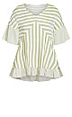 Hattie Olive Stripe Tunic