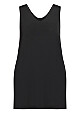 Plus Size Two Way Essential Slip - black