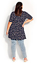 Tunic Panel Multi Spot Top