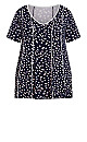 Tunic Panel Multi Spot Top