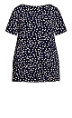 Tunic Panel Multi Spot Top