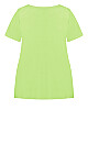 Plus Size Wildside Top - lime green