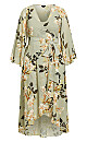 Fleetwood Print Maxi Dress - sage 