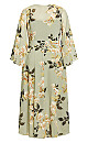 Fleetwood Print Maxi Dress - sage 