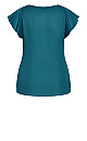 Zip Fling Top- teal