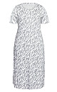 Grey Print Nightdress