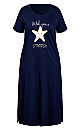 Starfish Nightdress - navy