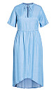 Ruby Maxi Dress - chambray