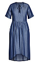 Ruby Maxi Dress - dark denim