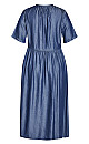 Ruby Maxi Dress - dark denim