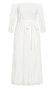 Ivy Maxi Dress - ivory