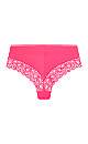 Smooth & Chic Lace Cheeky Brief - hot pink