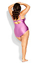 Cancun Underwire Shine 1 Piece - orchid