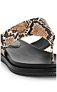 WIDE FIT Dusty Slip On - snake