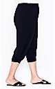 Plus Size Kenzie Drape Pant - Black