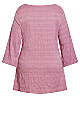 Hidden Texture Tunic - blush