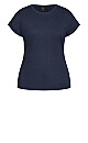 Boyfriend Tee - french navy