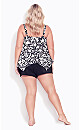 Plus Size Regular Short - black