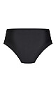 Hi Waist Black Swim Brief