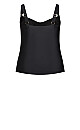 Twist Black Tankini Top