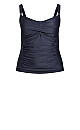 Twist Navy Tankini Top