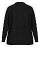 Janie Ribbed Sweater - black