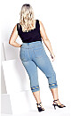 Plus Size Lola Detail Jean - light wash