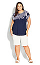 Plus Size Top Hanna Placement