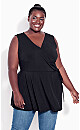 Plus Size Top Lindsey Wrap