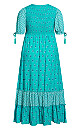 Plus Size Dress Maxi Cast Away