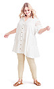 Samara Tiered Ivory Tunic