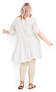 Samara Tiered Ivory Tunic