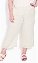 Plus Size Guacho Pant - Cream