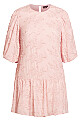 Layla Dress - crystal pink