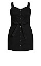 Plus Size Luna Dress - black