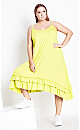 Ibiza Dress - lime