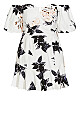 Aria Cream Floral Dress