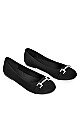 Canvas Ballet Flats- Black