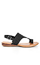 WIDE FIT Evelyn Sandal - black