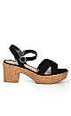 Black Mule Shoe- Mazie