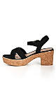 Black Mule Shoe- Mazie