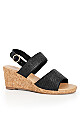 Black Milly Wedge Shoe