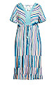 Cadence Maxi Dress - gelato stripe