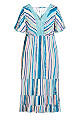 Cadence Maxi Dress - gelato stripe