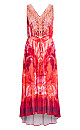 Escape Beaded Maxi Dress - Pink Escape